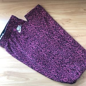Gently Used Medium Nike Pink Cheetah Leggings